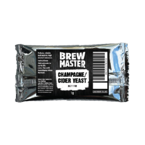 Brewmaster Champagne Cider Yeast 7g (EC1118)