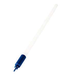 Blue or Black Bottle Filling Tube with Valve (and spring)