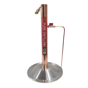 Pure Distilling Reflux Still (Copper Condenser and Boiler)