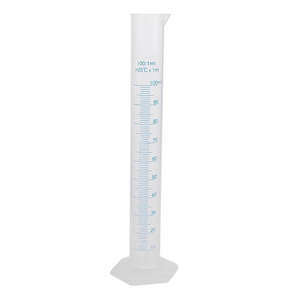 Spirit Washmaking Equipment: Plastic Hydrometer Test Jar 100ml