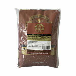 Spirit Dextrose Turbo Yeast Other Wash Ingredients: Premium Wash Combo Pack inc. Yeast/Clear/Carbon (PD)