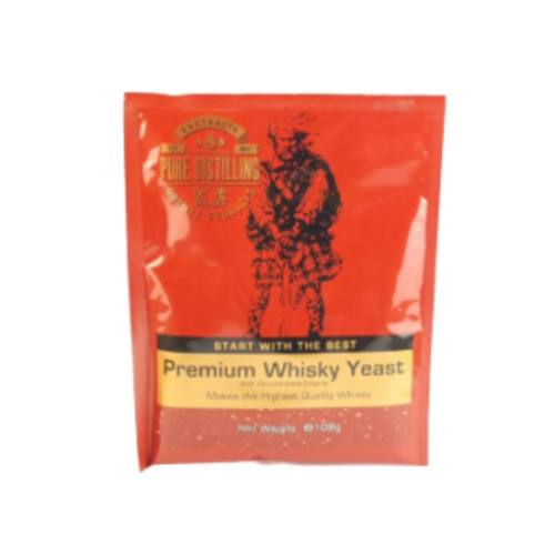 Premium Whisky Yeast with Glucoamylase Enzyme (108g)