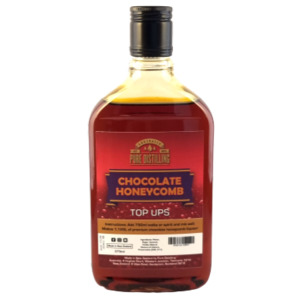 Spirit Liqueur Schnapps Flavours: Chocolate Honeycomb Liqueur Top Ups