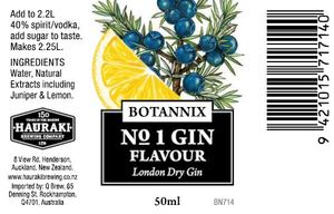 Spirit Gin Flavours: Botannix No 1 Gin Flavour (BN714)