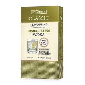 Spirit Vodka Flavours: Classic Bison Plains Vodka