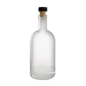 Spirit Spirit Liqueur Bottles: 750ml Heavy Glass Round Bottle ***Please read shipping conditions