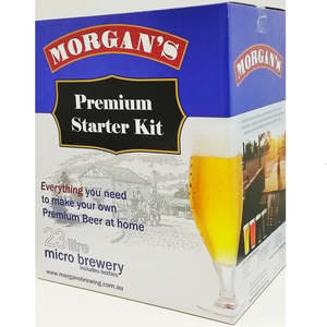 Morgan's Premium Beer Starter Kit With Bottles