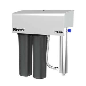 Whole House Filter Systems: Puretec Hybrid G9 Hi Flow UV Filter System (whole house filtration)
