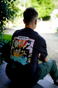 Merchandise: Cheers To 35 Years – Black Faded T-Shirt
