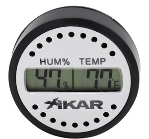 Products: Xikar Round Digital Hygrometer