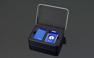 Siglo Lighter and Cutter Set Blue