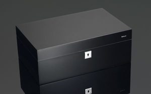 Siglo 75-Stick Humidor Black