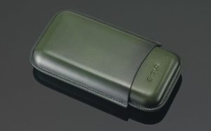 Products: Siglo Patina Cigar Case Green 3s
