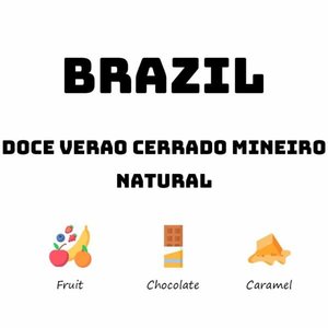 Products: Brazil Doce Verao Cerrado Mineiro - Natural - HAVE COFFEE 侑一家咖啡