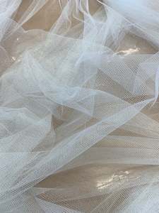 Bridal Fabrics Trimmings: ELLIE TULLE