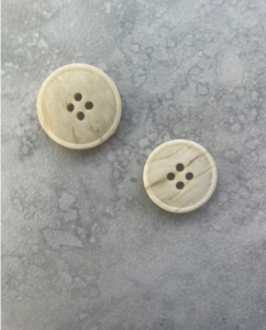 Components Haberdashery Buttons Zips: S1001023 BUFF