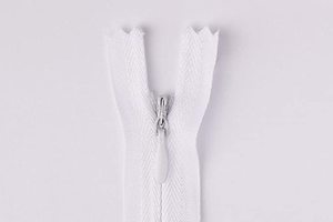 Bridal Components: BRIDAL INVISIBLE ZIP - IVORY 50CM