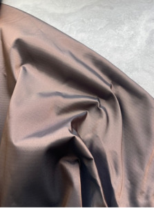 European Fabrics: ITALIAN DUCHESS SATIN BLEND - ESPRESSO
