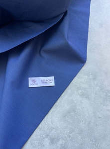 Cotton Fabric: 100% COTTON INDIGO BLUE (4.6m Length)