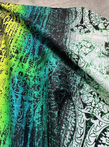 Fabric Cotton Linen Silk Wool: LIGURIA 100% VISCOSE PRINT (4.7m Length)