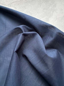Cotton Fabric: DEEP BLUE 100%  COTTON VOILE