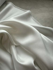 Bridal Fabrics Trimmings: COPPELIA MID WEIGHT SATIN