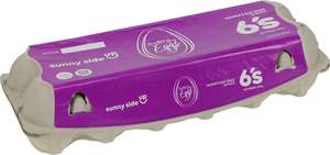 Sunny Side Up Colony Eggs: Sunny Side Up - Size 6 12 Pack