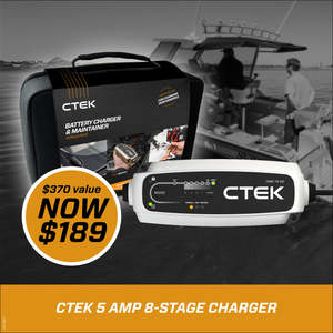CTEK 5 Amp 8-Stage Battery Charger