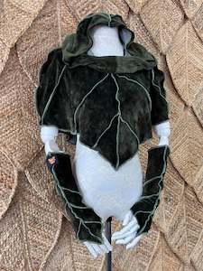 Poncho: Moss Mountain Leafae Poncho Set