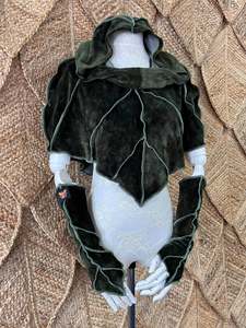 PREORDER: Moss Mountain Leafae Poncho Set