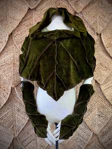 Preorder: PREORDER: Frond Leafae Poncho Set