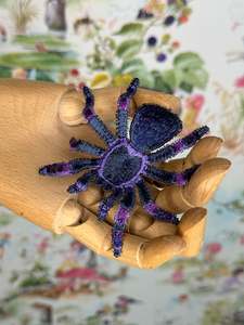 OOAK Spider Pin