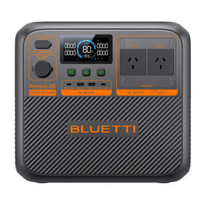 Portable Power Station: BLUETTI Premium 200 V2 Portable Power Station | 2700W | 2073.6Wh