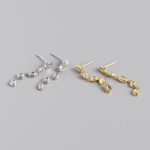Products: Emma Dangle Earrings - Silver - HBW Boutique
