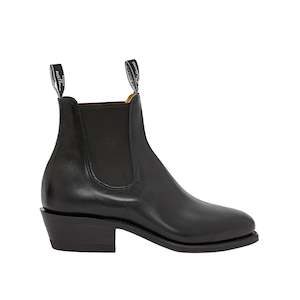 R M Williams: Lady Yearling, Leather Sole - Black | In-Store Only
