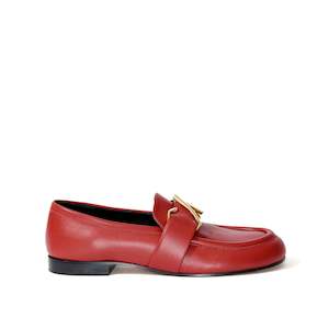 Monogram Loafer - Red