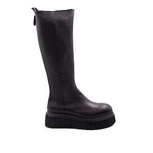 Long Boots: Milagros Knee Boot - Black