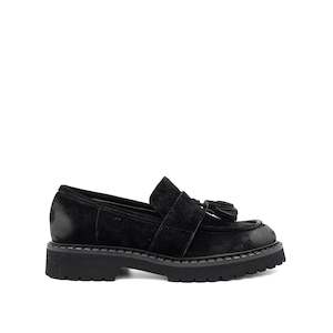 Hermannplatz - Black Suede