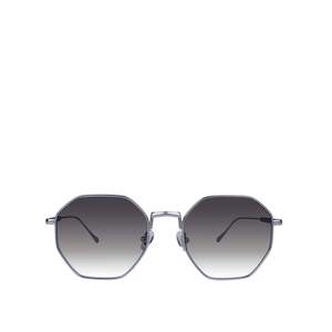 Valley Eyewear: Orb - Matte Silver/ Black Gradient Lens