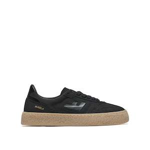 Burela Bold - Black Suede