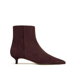 Size 42: Sophie Mini Ankle Boot - Tiramisu Suede