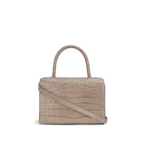 Crossbody Bags: Mr Jagger - Oat Croc
