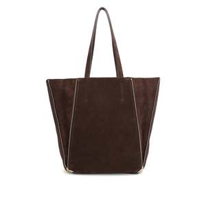 Accessories: Mr Scurry Tote Midi - Java Suede