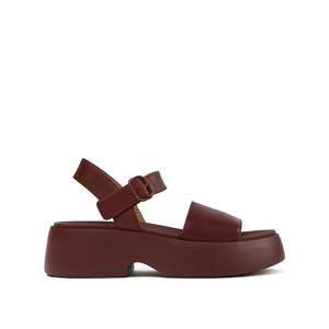 Sandals: Tasha - Burgundy