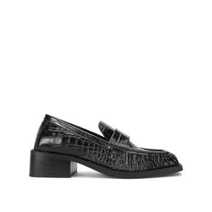 Loafers: Butterfield Loafer - Black Croc