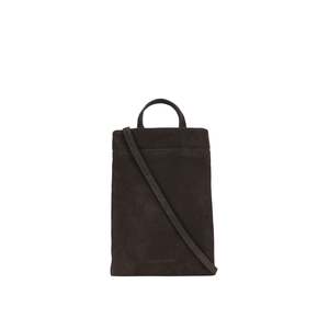 Accessories: Bandit Phone Pouch - Asphalt Suede