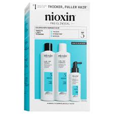 Shampoo: Nioxin No3 Light thinning for coloured dry hair trial kit 150ml