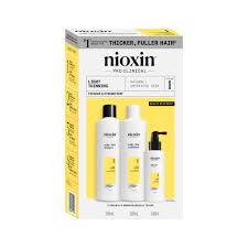 For Men: Nioxin Pro Clinical No1 Light thinning trial kit 150ml