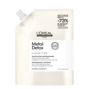 Hair Masks: L'Oreal Professional Serie Expert Metal Detox Shampoo Refill Pouch 500ml