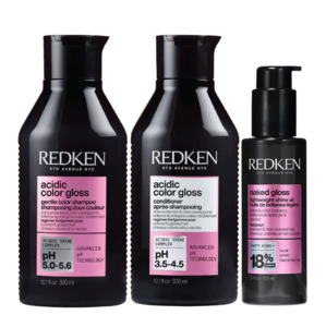 Redken Best Sellers: Redken Acidic Color Gloss Wash and Shine Multi Buy Bundle Pack